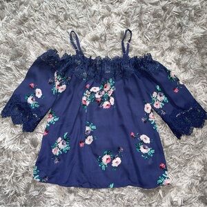 nwot floral top